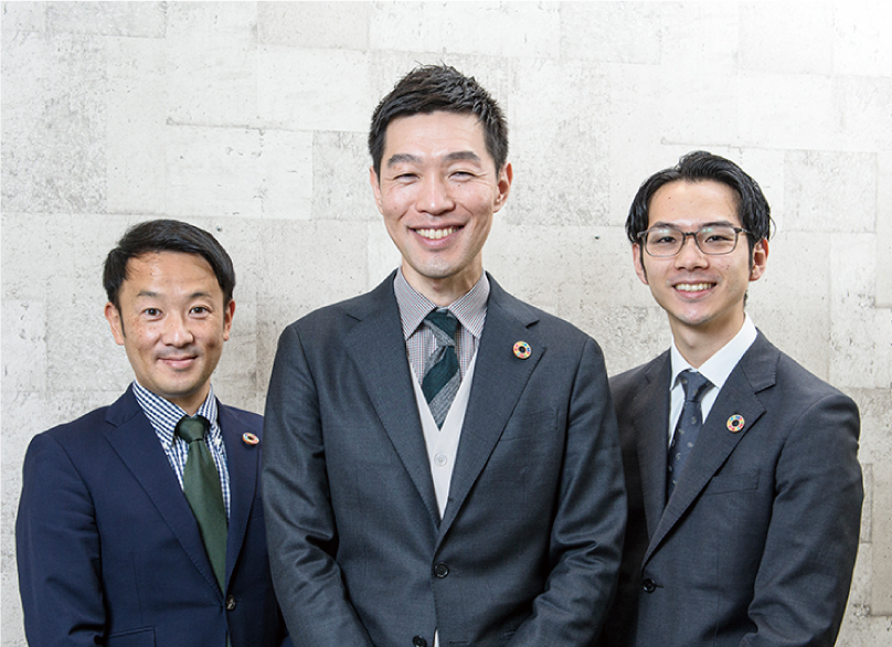 高谷さん、福丸さん、河野さん